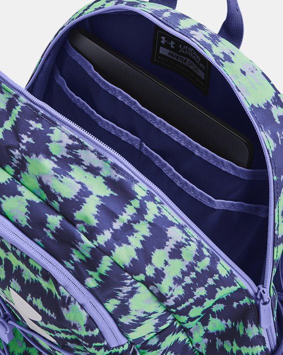 UA Hustle Sport Backpack, Green, pdpMainDesktop image number 4